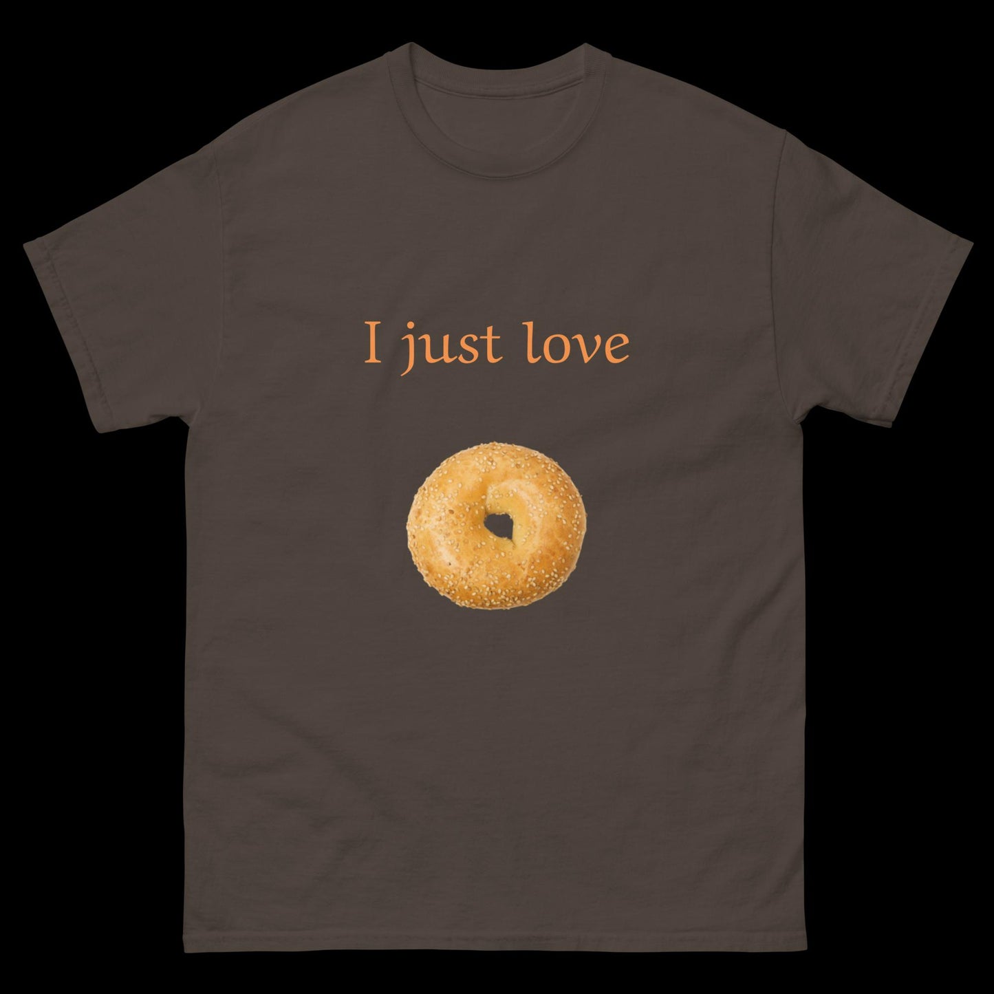 I just love bagels Unisex classic tee