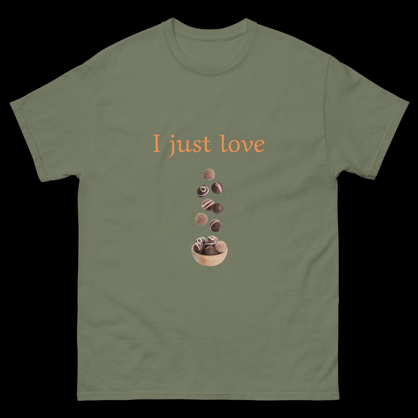 I just love chocolate Unisex classic tee