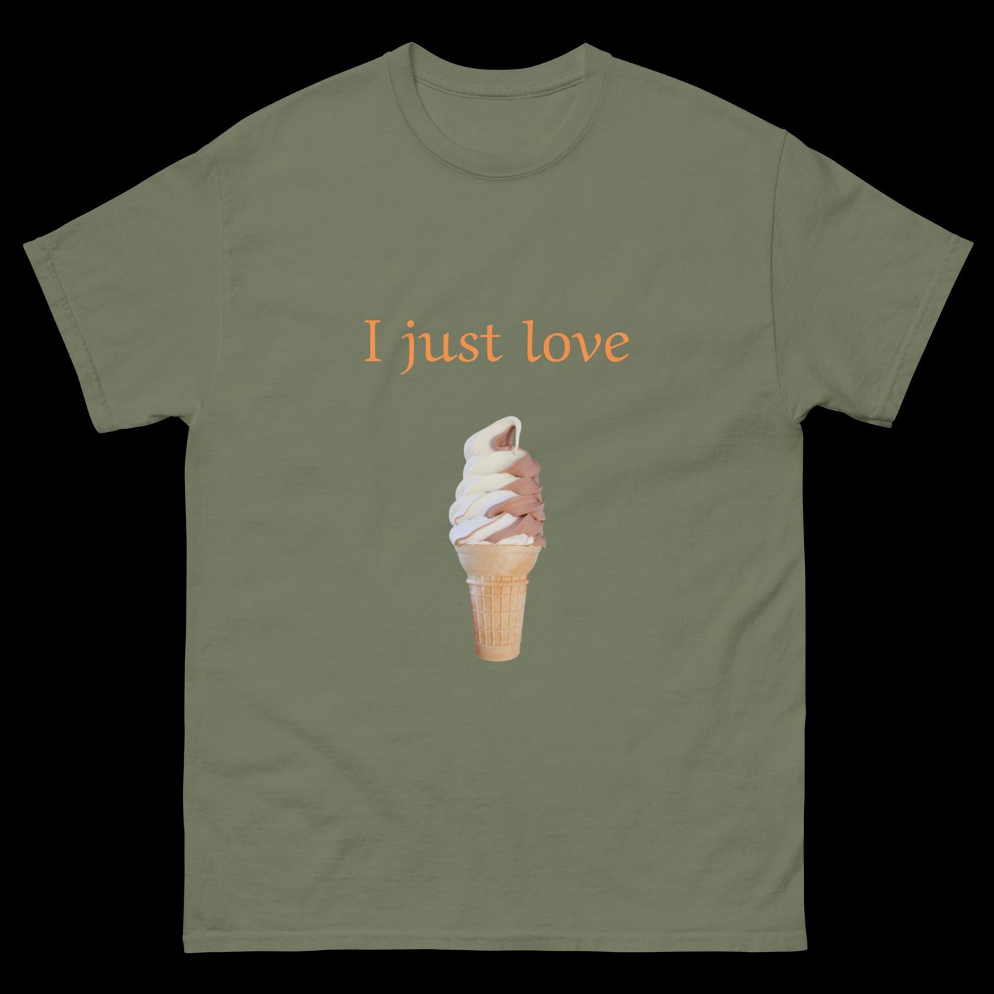 I just love ice-cream Unisex classic tee