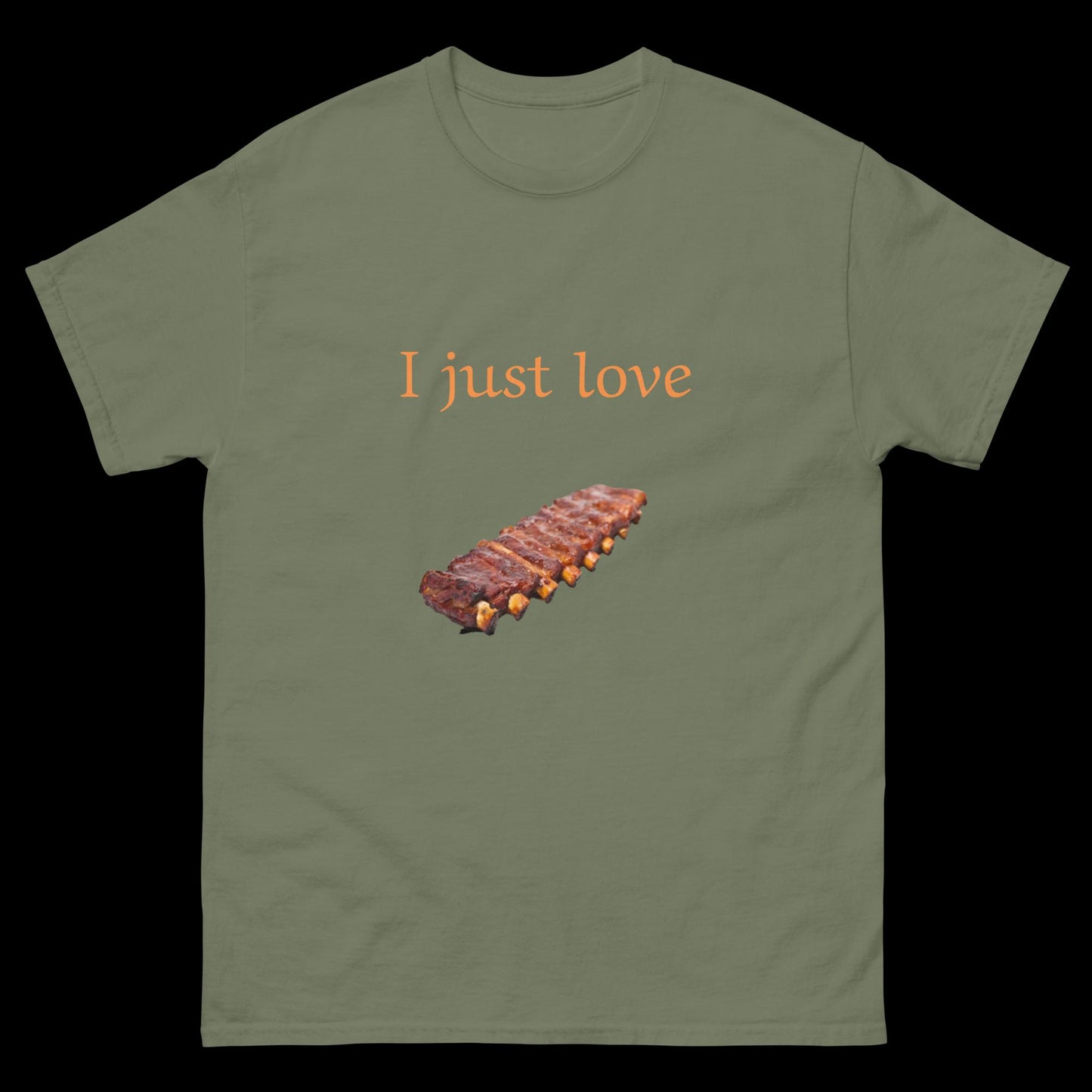 I just love barbecue Unisex classic tee