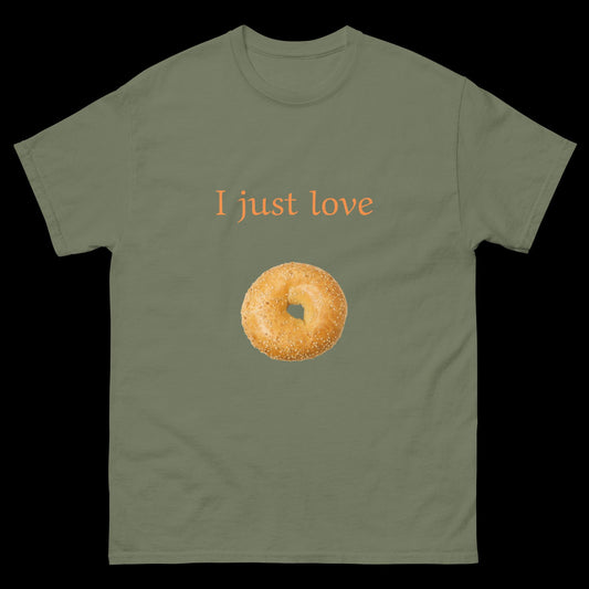 I just love bagels Unisex classic tee