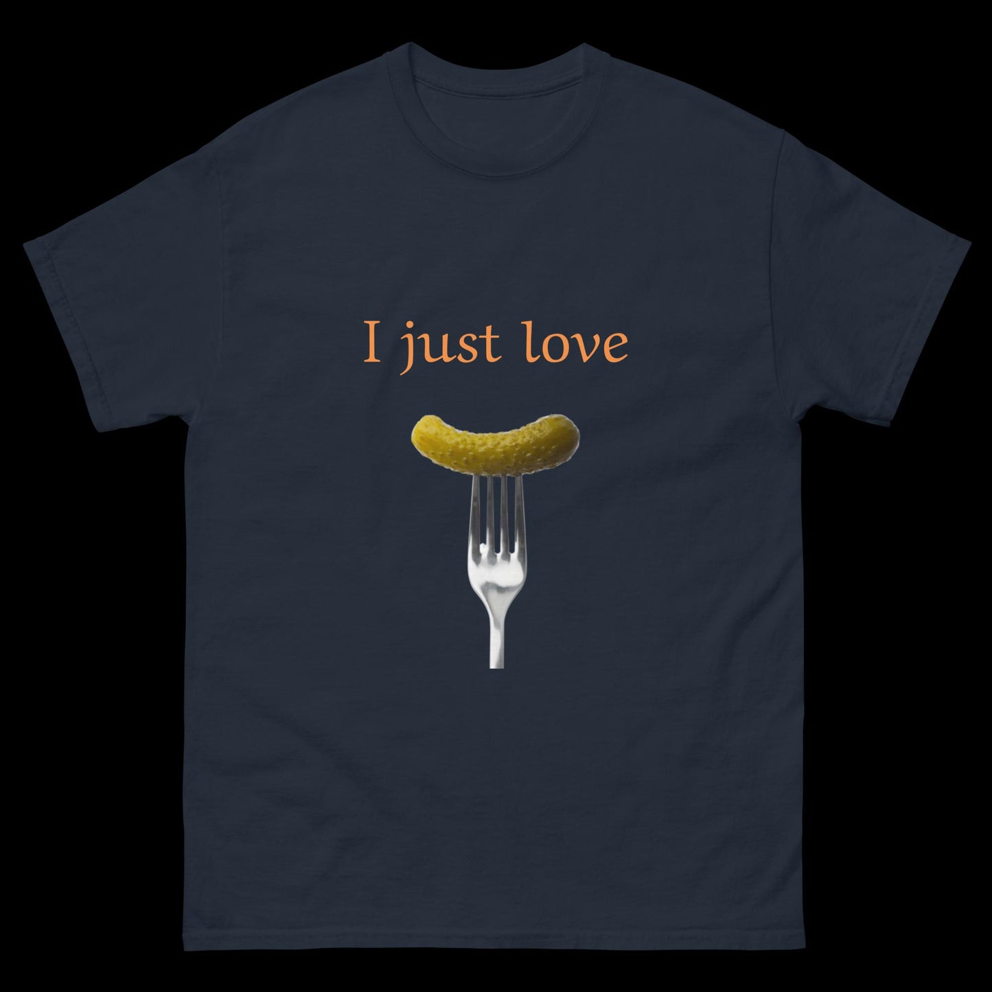 I just love pickles with fork Unisex classic tee