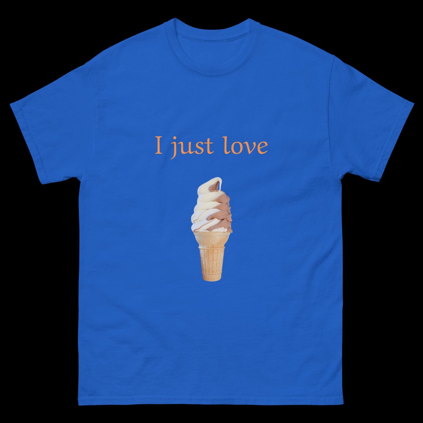 I just love ice-cream Unisex classic tee