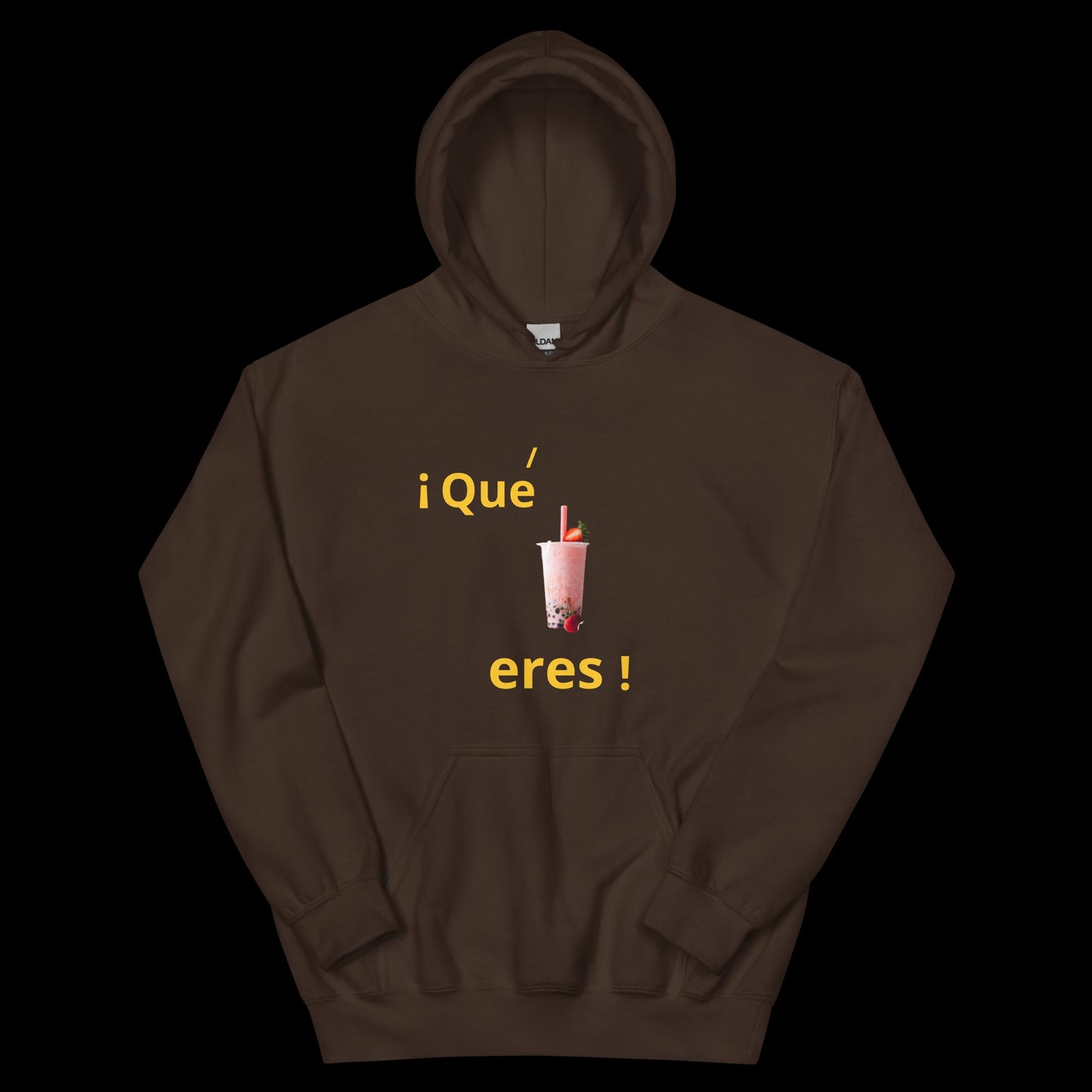 Que Bobba eres sudadera con capucha unisex