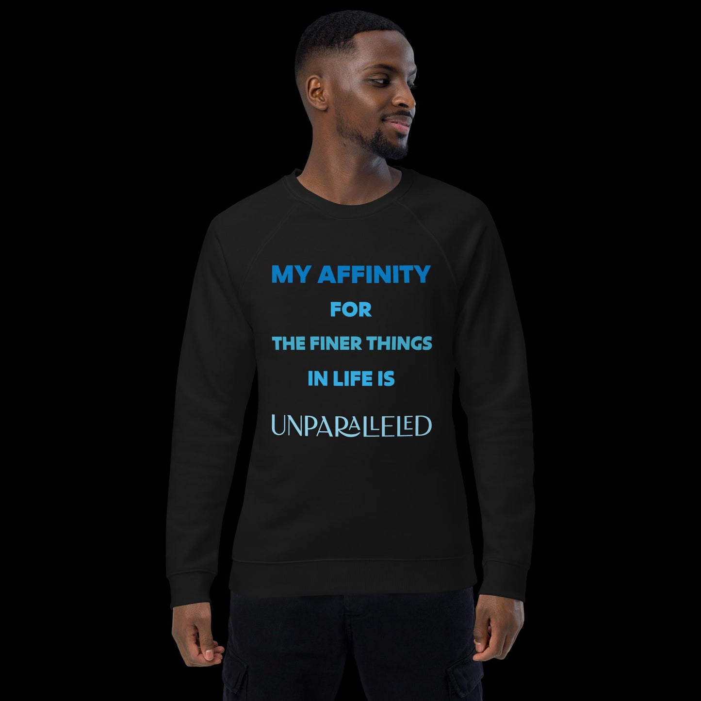 My Affinity for ... Unisex organic raglan sweatshirt