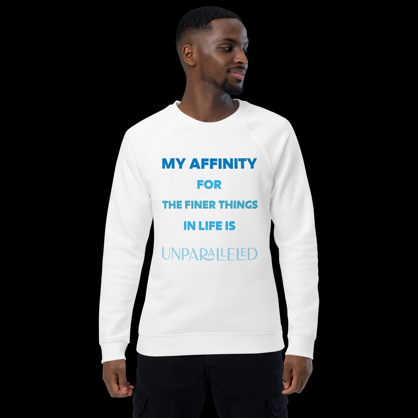 My Affinity for ... Unisex organic raglan sweatshirt