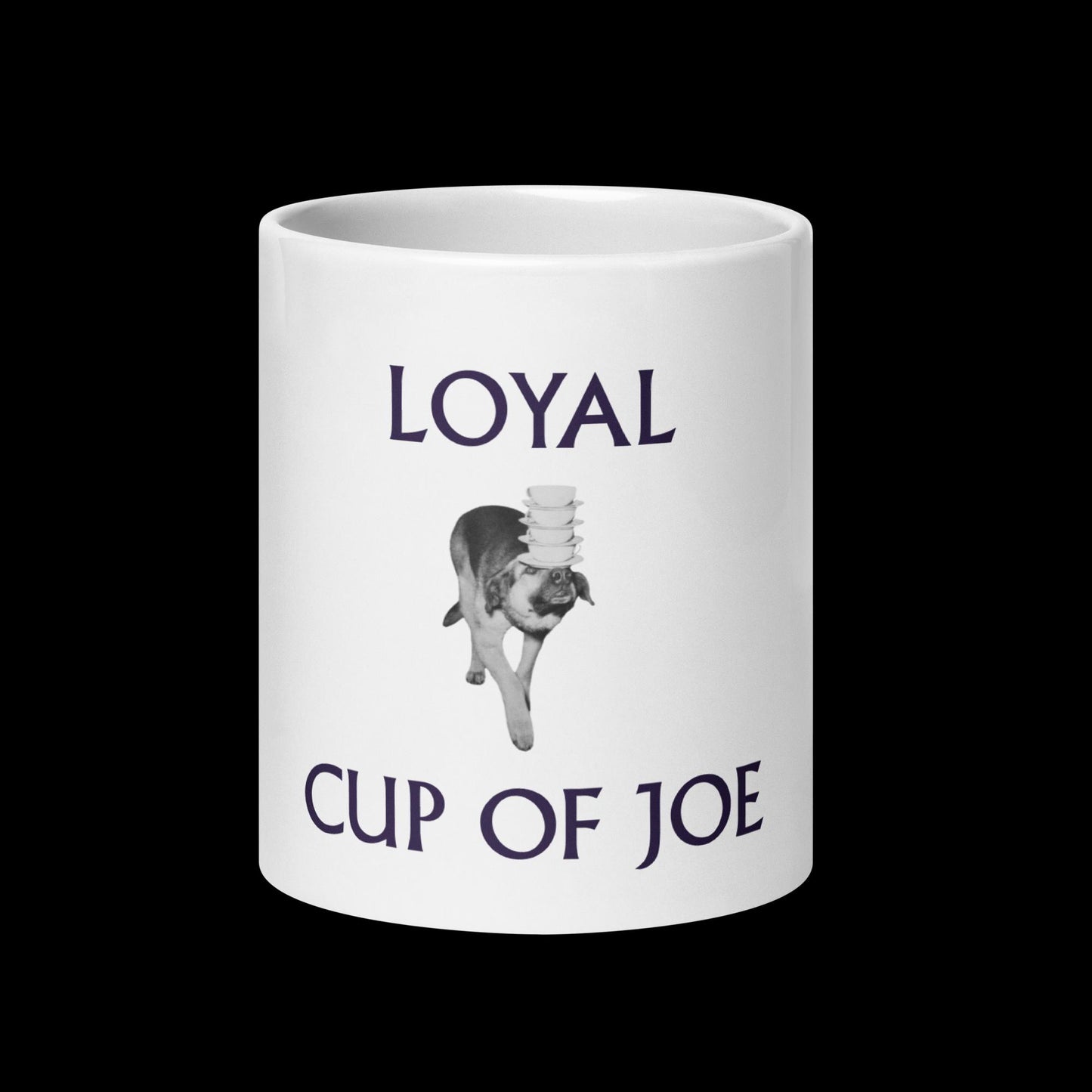 Loyal Cup of Joe White glossy mug